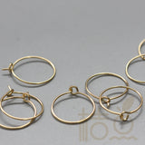 925 Silver Earring Hooks - Plated Sterling Silver Ear Posts