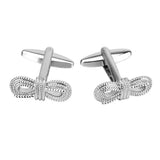 2 Mens Bow Shape Cufflinks Tuxedo Business Gift