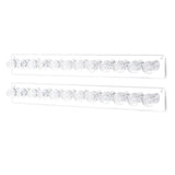 Acrylic Wall Mounted Jewelry Organizer Bracelet Hanger