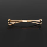 2 Necktie Shirt Tie Collar Pin Tie Clip Clasp Bar Brooch Men Accessory