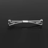 2 Necktie Shirt Tie Collar Pin Tie Clip Clasp Bar Brooch Men Accessory