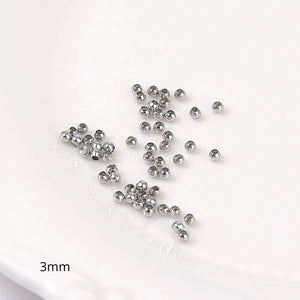 2 Copper Plated K Beads, Spacer DIY Jewelry Accessories, Positioning Bead