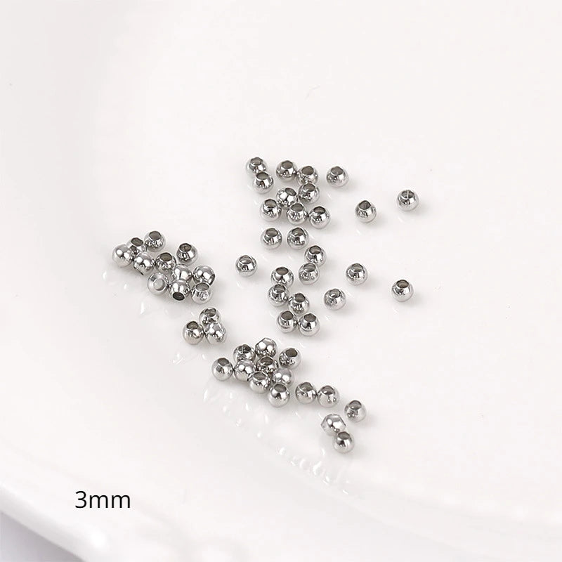 2 Copper Plated K Beads, Spacer DIY Jewelry Accessories, Positioning Bead