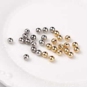2 Copper Plated K Beads, Spacer DIY Jewelry Accessories, Positioning Bead