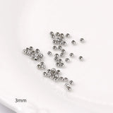 2 Copper Plated K Beads, Spacer DIY Jewelry Accessories, Positioning Bead