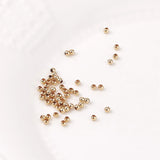 2 Copper Plated K Beads, Spacer DIY Jewelry Accessories, Positioning Bead