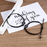 Engraved Name Couple Bracelets Stainless Steel Heart Bff Bracelets