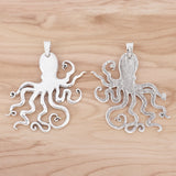 2pcs Tibetan Silver Octopus Charms Pendants 90x70mm