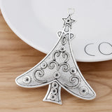 Tibetan Silver Large Christmas Tree Charms Pendants DIY Necklace Jewellery Mak