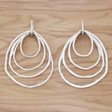 Tibetan Silver Hammered Rings Charms Pendants for Necklace Making