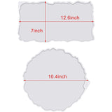 2 Irregular Epoxy Resin Tray Molds DIY Crafts