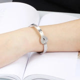 Couple Jewelry Love Lock Bracelet & Key Pendant Necklace Set