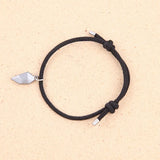 2Pcs Wish Stone Couple Bracelet Magnet Attraction Charm Rope Adjustable