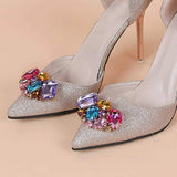 Rhinestone Shoe Charm Buckle Wedding Party Decor