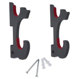 Sword Hook Wall Mount Samurai Sword Hanger Display Holder 2-Tier Velvet Padded