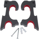Sword Hook Wall Mount Samurai Sword Hanger Display Holder 2-Tier Velvet Padded