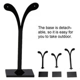 Acrylic Jewelry Display Holder Earring Ear Stud Stand Set
