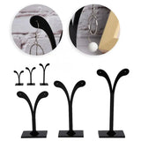 Acrylic Jewelry Display Holder Earring Ear Stud Stand Set