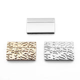 2 Sets 35*3mm Magnetic Clasp for Leather Bracelet Making
