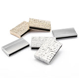 2 Sets 35*3mm Magnetic Clasp for Leather Bracelet Making