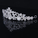 Bridal Necklace Earring Set: Tiara, Earring, 3 Necklace Set Rhinestone Wedding