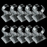 Clear Plastic Wrist Watch Display Rack Holder Acrylic Stand