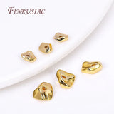 2 Sizes 18K Plated Spacer Beads for Bracelets DIY Jewelry Making