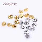 2 Sizes 18K Plated Spacer Beads for Bracelets DIY Jewelry Making