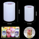 Silicone Cylinder Candle Molds - Pillar Candles Resin Mould