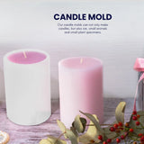 Silicone Mold for Candle Making, Pillar Candles Resin Mould