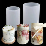Cylinder Candle Molds Silicone Mold for Candle Making