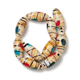 13mm Lampwork Oval Beads Strand for DIY Jewelry Making, 10pcs/strand