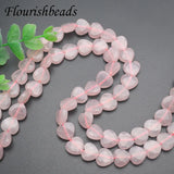 10mm Rose Quartz Heart Shape Faceted Beads for DIY Jewelry Making