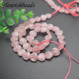 10mm Rose Quartz Heart Shape Faceted Beads for DIY Jewelry Making