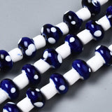 12x10mm Mushroom Porcelain Ceramic Beads for Jewelry Making