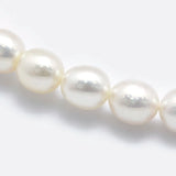 2 Strands Freshwater Pearl Beads Oval Shapes 6.5~7x5.5~6mm