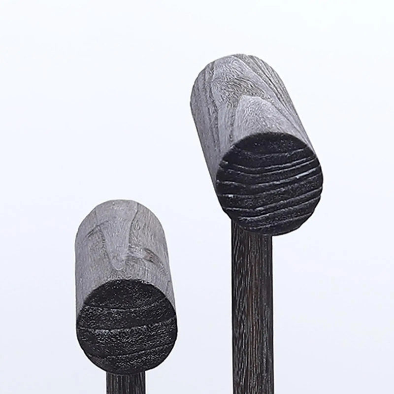 2 Tier Display Stand Accessories Holder Grey Distressed Bar for Decoration