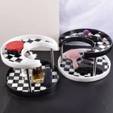 2 Tier Resin Tray Molds for DIY Makeup Tools Storage Box