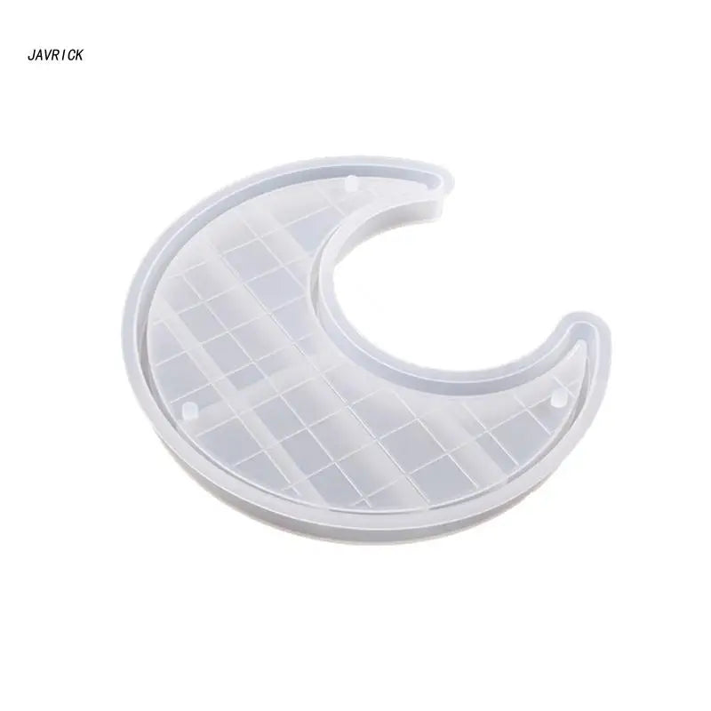 2 Tier Resin Tray Molds for DIY Makeup Tools Storage Box