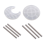 2 Tier Resin Tray Molds for DIY Makeup Tools Storage Box
