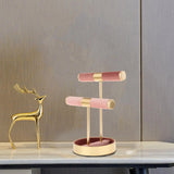 2 Tier T-Bar Bracelet Necklace Jewelry Display Stand