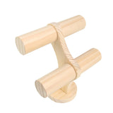 2-Tier Wooden Jewelry Display Stand for Earrings Bracelet Rings
