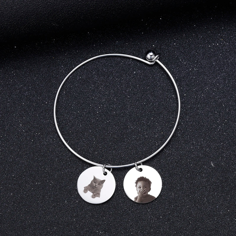 Personalized Bridesmaid Bracelet Wedding Gift