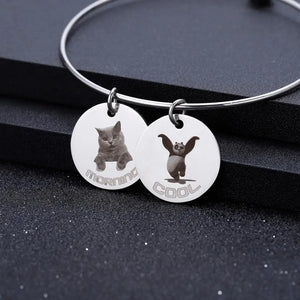 Personalized Bridesmaid Bracelet Wedding Gift