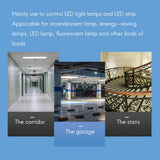 DC 12V/24V 8A Infrared PIR Motion Sensor Switch LED Light Strip Automatic