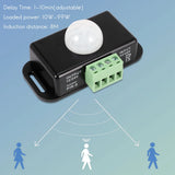 DC 12V/24V 8A Infrared PIR Motion Sensor Switch LED Light Strip Automatic