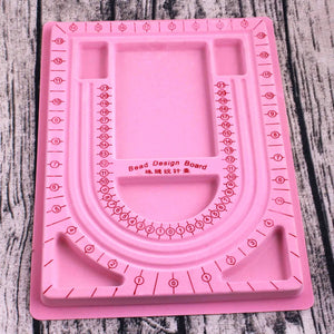 Chunky Beads Board 33x24x1.5cm 5pcs/Lot for Necklace Making