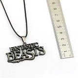 Fantastic Beasts Logo Metal Pendant Necklace for Men