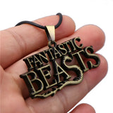 Fantastic Beasts Logo Metal Pendant Necklace for Men