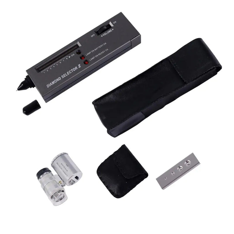 Diamond Tester 60x Loupe Microscope Portable GEM
